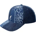 epci-curbata-bleumarin-reglabila-denim-mashup-medium-blue-floral-de-kangol
