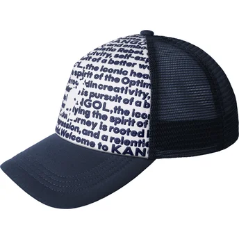 Cap curbată navy blue snapback de Kangol
