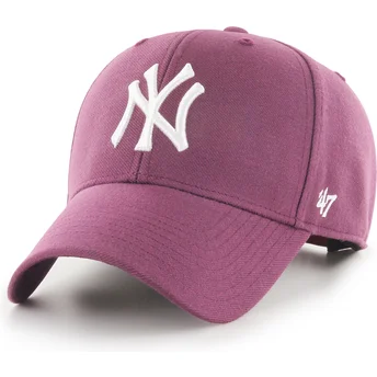 Șepci curbată roșu snapback MVP de New York Yankees MLB de 47 Brand