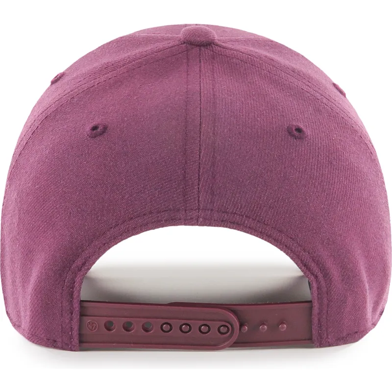 47-brand-curved-brim-mvp-new-york-yankees-mlb-maroon-snapback-cap