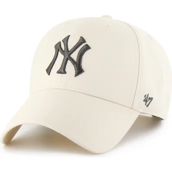 Șepci curbată bej snapback MVP de New York Yankees MLB de 47 Brand