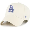bezowa-czapka-z-daszkiem-snapback-z-niebieskim-logo-mvp-los-angeles-dodgers-mlb-od-47-brand