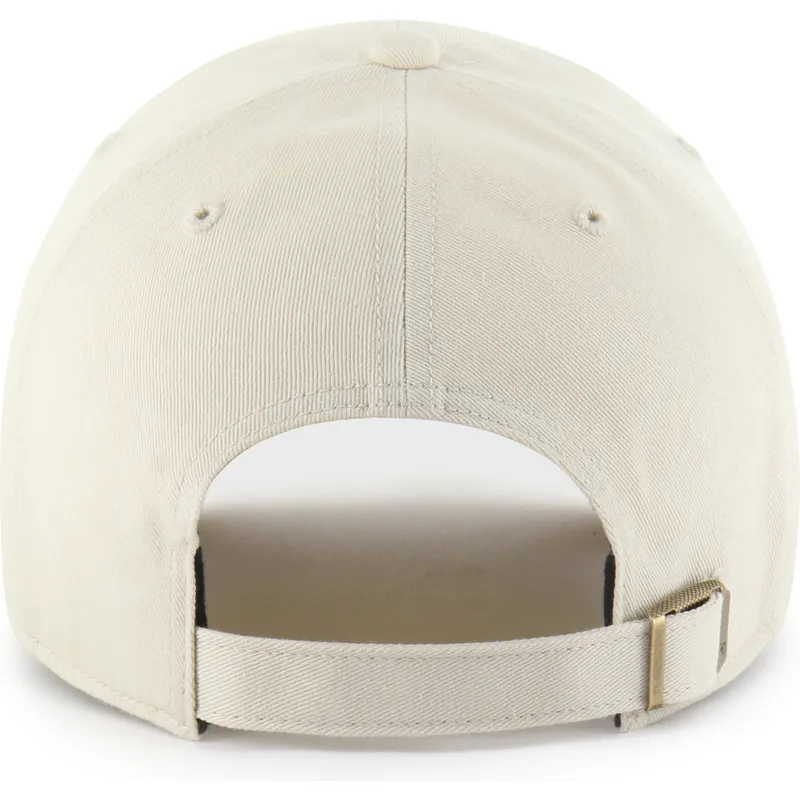beige-bojd-justerbar-keps-clean-up-ballpark-mojave-new-york-yankees-mlb-fran-47-brand