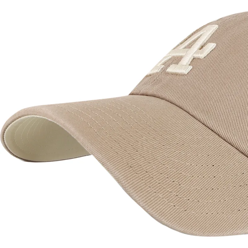 gorra-curva-marron-ajustable-clean-up-ballpark-portabella-de-los-angeles-dodgers-mlb-de-47-brand