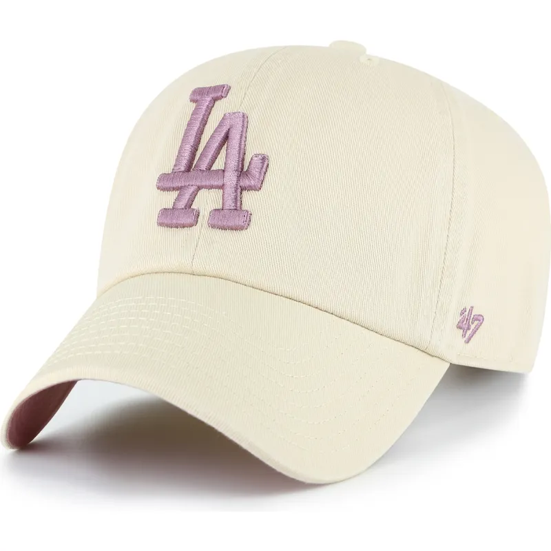 epci-curbata-bej-reglabila-clean-up-ballpark-de-los-angeles-dodgers-mlb-de-47-brand