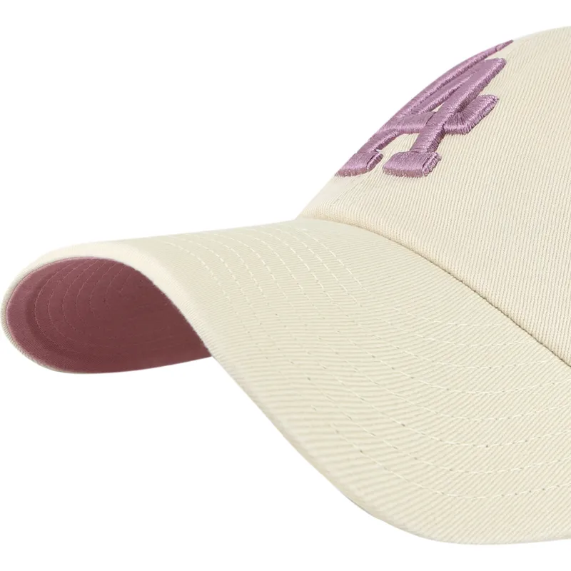 epci-curbata-bej-reglabila-clean-up-ballpark-de-los-angeles-dodgers-mlb-de-47-brand