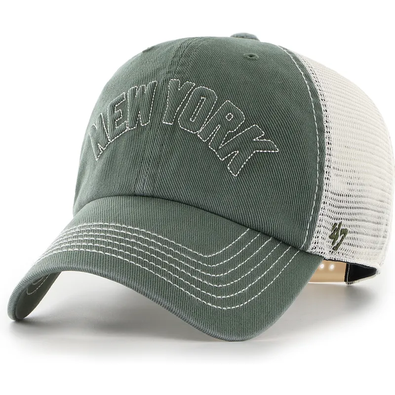 czapka-trucker-zielona-clean-up-trailer-script-mesh-new-york-yankees-mlb-od-47-brand
