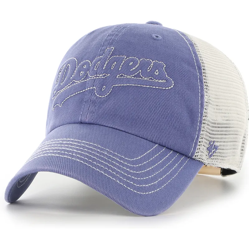 cappellino-trucker-blu-clean-up-trailer-script-mesh-dei-los-angeles-dodgers-mlb-di-47-brand