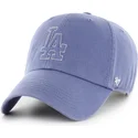 cap-curbata-blue-adjustable-strap-clean-up-trailer-de-los-angeles-dodgers-mlb-de-47-brand