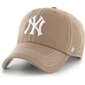 brun-bojd-justerbar-keps-clean-up-contrast-stitch-fran-new-york-yankees-mlb-av-47-brand