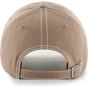 cappellino-curvo-marrone-regolabile-clean-up-contrast-stitch-dei-new-york-yankees-mlb-di-47-brand