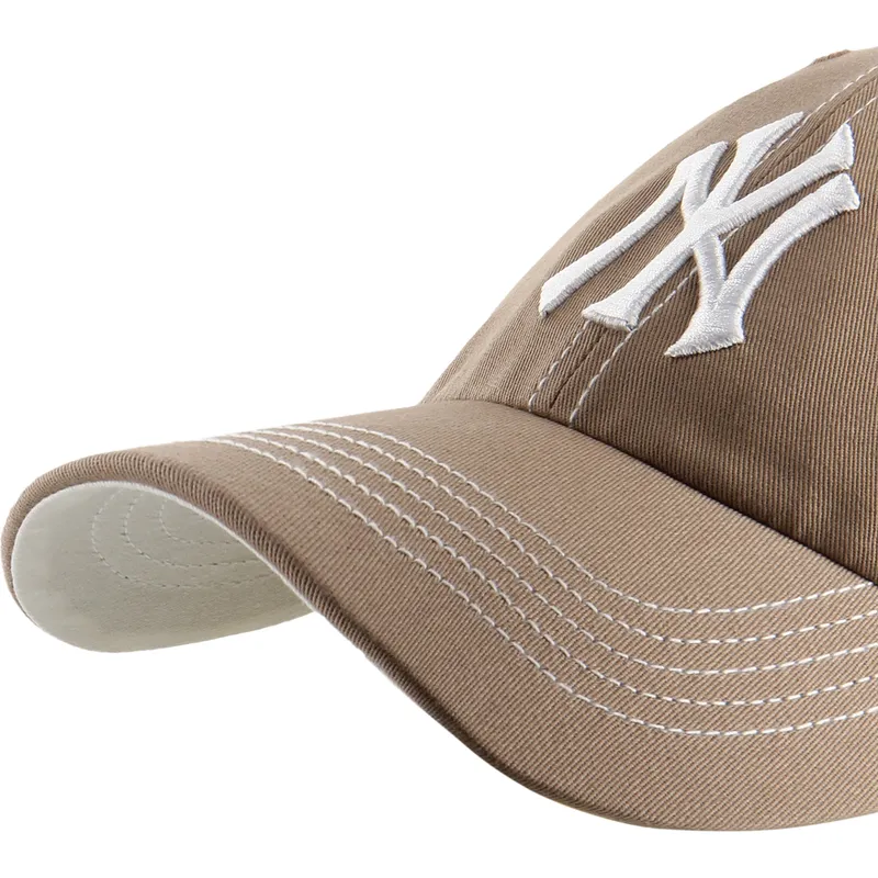 epci-curbata-maro-reglabila-clean-up-contrast-stitch-de-new-york-yankees-mlb-de-47-brand