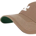 braune-trucker-kappe-clean-up-trawler-der-los-angeles-dodgers-mlb-von-47-brand
