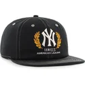 gorra-plana-negra-snapback-captain-rl-keepsake-de-new-york-yankees-mlb-de-47-brand