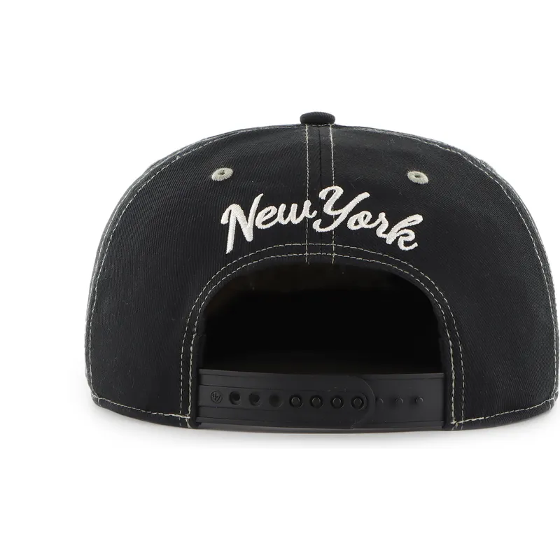 cap-plata-black-snapback-captain-rl-keepsake-de-new-york-yankees-mlb-de-47-brand
