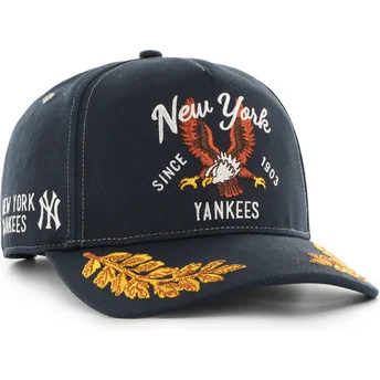 Cappellino curvo blu marino snapback Hitch Keepsake di New York Yankees MLB di 47 Brand