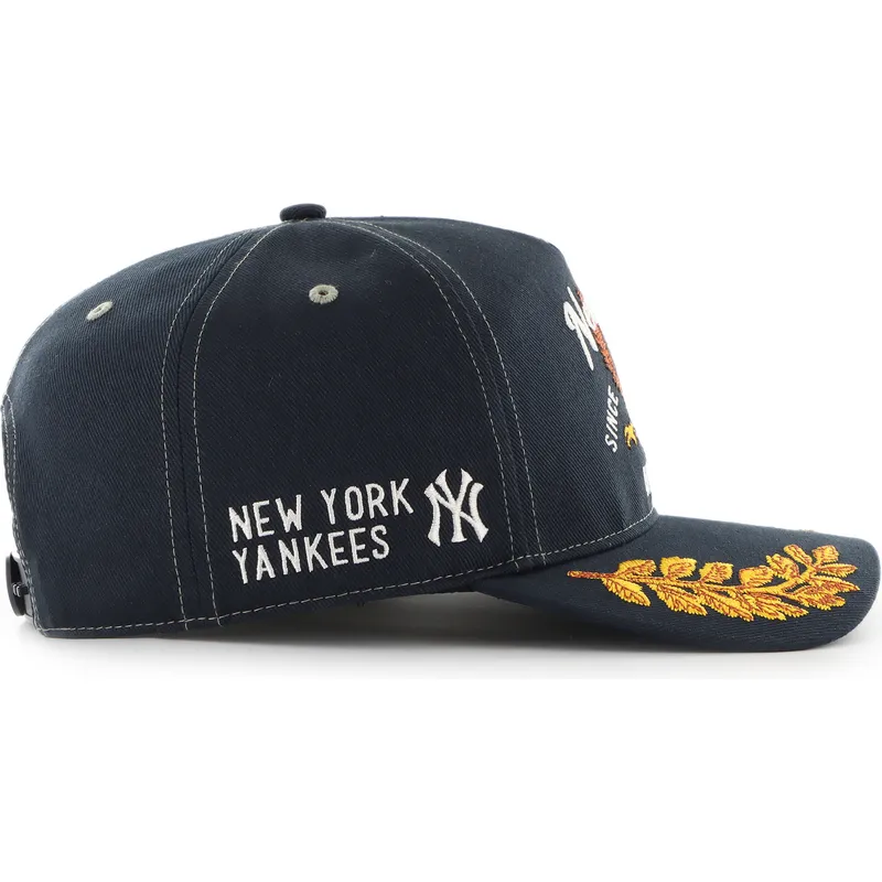 casquette-courbee-bleue-marine-snapback-hitch-keepsake-new-york-yankees-mlb-47-brand