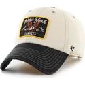 gebogene-beige-und-schwarze-verstellbare-kappe-clean-up-keepsake-der-new-york-yankees-mlb-von-47-brand