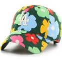 grune-verstellbare-curved-cap-clean-up-gallery-cord-der-los-angeles-dodgers-mlb-von-47-brand