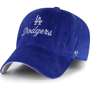 Cappellino curvo blu regolabile Clean Up Spirited dei Los Angeles Dodgers MLB di 47 Brand