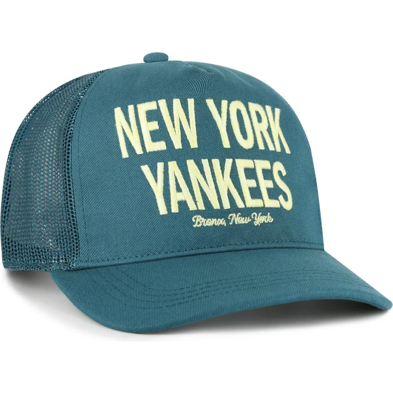 cappellino-trucker-verde-hitch-contemporary-dei-new-york-yankees-mlb-di-47-brand