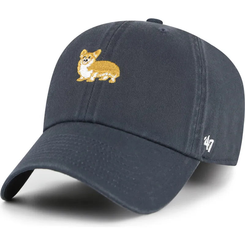 cap-curbata-navy-blue-adjustable-strap-de-47-brand