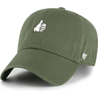 Șepci curbată verzișor bandă reglabilă Clean Up Thumbs Up Base Runner Icon de 47 Brand