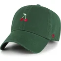gorra-curva-verde-ajustable-cherry-fruit-clean-up-base-runner-icon-de-47-brand