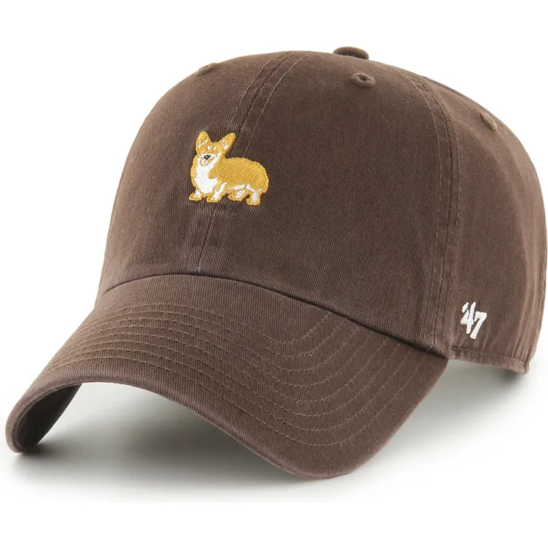 cap-curbata-brown-adjustable-strap-de-47-brand
