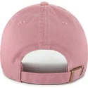 cappellino-curvo-rosa-regolabile-strawberry-fruit-clean-up-base-runner-icon-di-47-brand