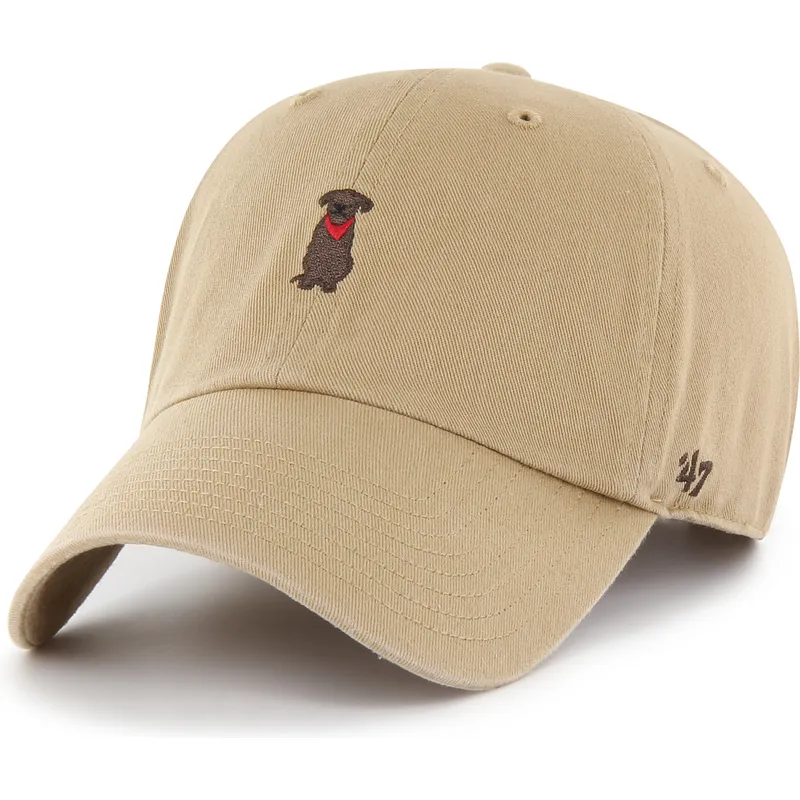 gorra-curva-khaki-ajustable-clean-up-dog-base-runner-icon-de-47-brand