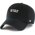 cap-curbata-black-adjustable-strap-de-47-brand