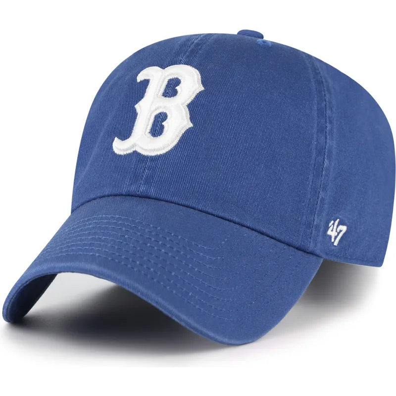 bojd-bla-justerbar-keps-clean-up-no-loop-label-fran-boston-red-sox-mlb-av-47-brand