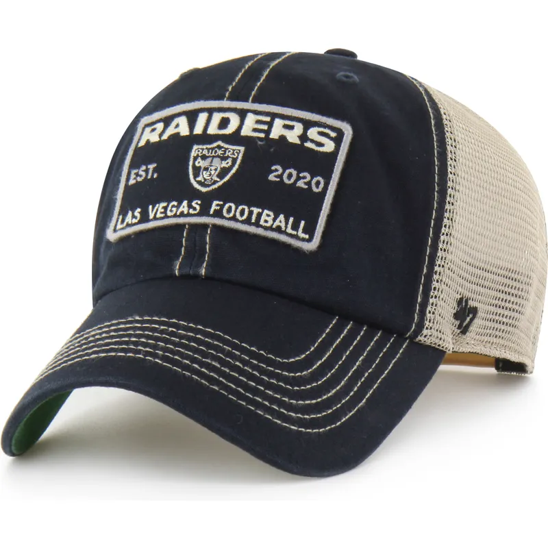 epci-curbata-negru-snapback-clean-up-wabash-de-las-vegas-raiders-nfl-de-47-brand
