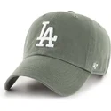 cappellino-curva-verde-regolabile-clean-up-dei-los-angeles-dodgers-mlb-di-47-brand