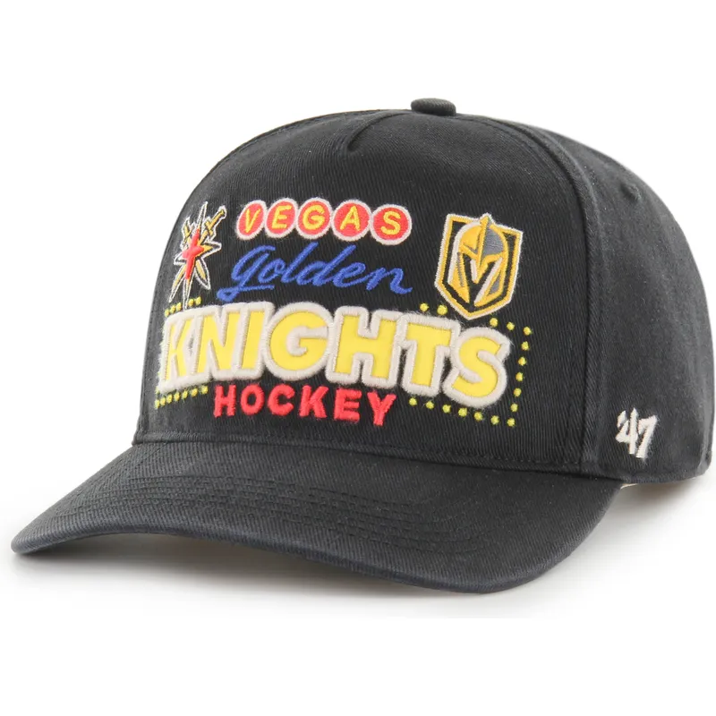 epci-curbata-negru-snapback-hitch-rf-charlton-de-vegas-golden-knights-nhl-de-47-brand