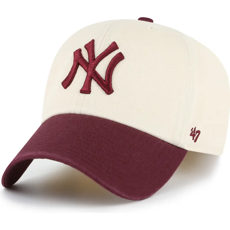 epci-curbata-bej-reglabila-clean-up-two-tone-no-loop-label-de-new-york-yankees-mlb-de-47-brand epci-curbata-bej-reglabila-clean-up-two-tone-no-loop-label-de-new-york-yankees-mlb-de-47-brand
