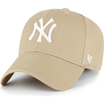 Gorra curva khaki ajustable MVP Legend de New York Yankees MLB de 47 Brand