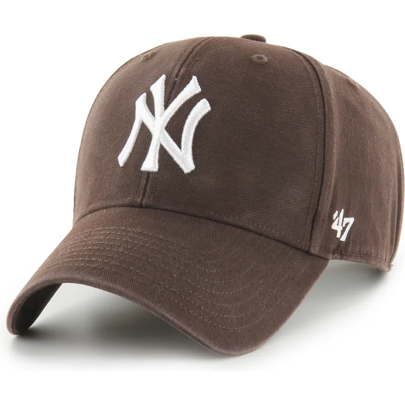 braune-verstellbare-gebogene-kappe-mvp-legend-der-new-york-yankees-mlb-von-47-brand