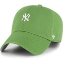 cappellino-curvo-verde-regolabile-clean-up-base-runner-fatigue-green-dei-new-york-yankees-mlb-di-47-brand