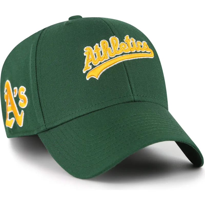 epci-curbata-verzior-reglabila-mvp-ballpark-script-shot-de-oakland-athletics-mlb-de-47-brand