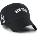 cappellino-curvo-blu-marino-regolabile-mvp-ballpark-script-shot-dei-new-york-yankees-mlb-di-47-brand