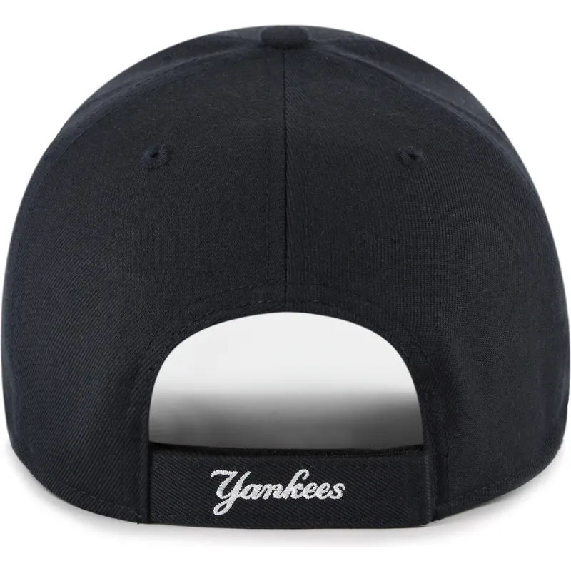 cappellino-curvo-blu-marino-regolabile-mvp-ballpark-script-shot-dei-new-york-yankees-mlb-di-47-brand