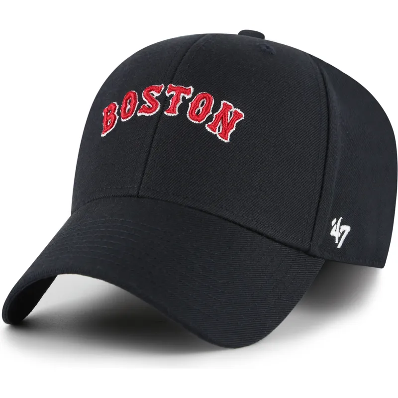 epci-curbata-bleumarin-reglabila-mvp-ballpark-script-shot-de-boston-red-sox-mlb-de-47-brand