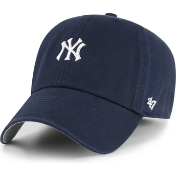 Șepci curbată bleumarin reglabilă Clean Up Base Runner de New York Yankees MLB de 47 Brand