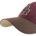 cap-curbata-red-snapback-granate-mvp-dt-sure-shot-two-tone-cotton-de-los-angeles-dodgers-mlb-de-47-brand