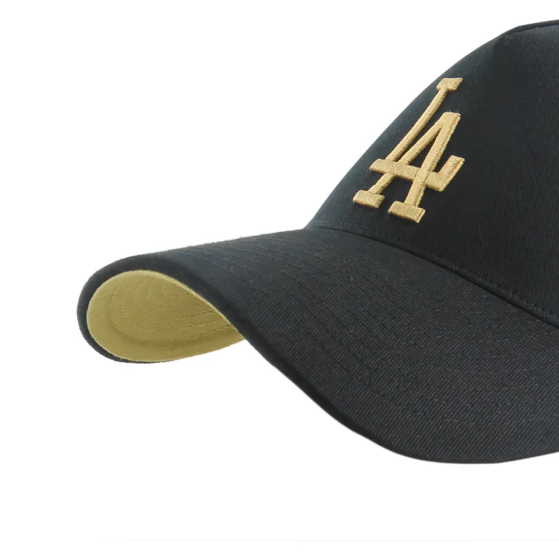 czarna-czapka-z-zakrzywionym-daszkiem-snapback-mvp-dt-sure-shot-two-tone-cotton-los-angeles-dodgers-mlb-od-47-brand