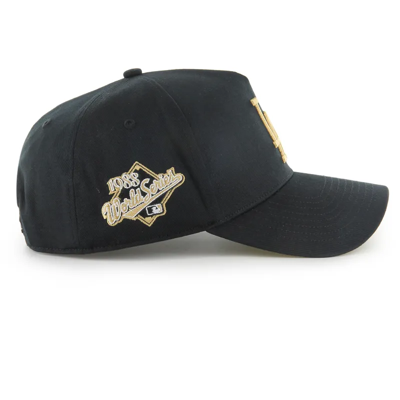 czarna-czapka-z-zakrzywionym-daszkiem-snapback-mvp-dt-sure-shot-two-tone-cotton-los-angeles-dodgers-mlb-od-47-brand
