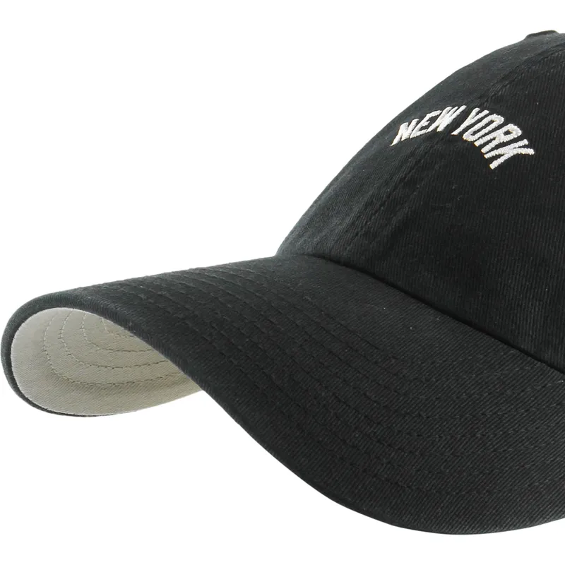 epci-curbata-negru-reglabila-clean-up-base-runner-script-de-new-york-yankees-mlb-de-47-brand