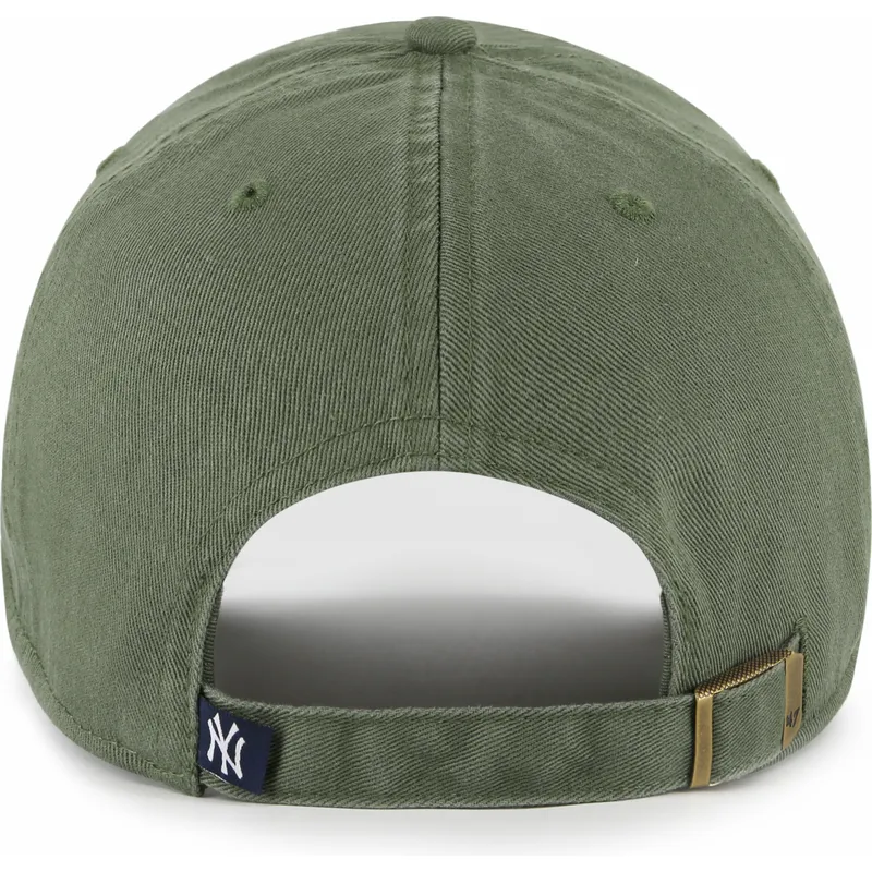 gorra-curva-verde-ajustable-con-logo-verde-clean-up-de-new-york-yankees-mlb-de-47-brand